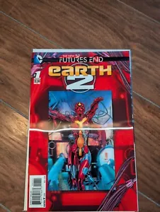 DC earth 2 Futures End, Vol 1 # 1 (1st Print) 3D Cover - Picture 1 of 4