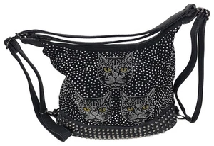 Bucket Handtasche Katzen - Variabel Henkeltasche Schultertasche Rucksacktasche - Picture 1 of 3