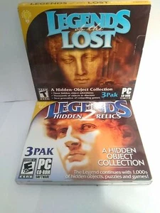 Legends of the Lost & Legends 2Hidden Relics PC Computer Game Mystery FuN - Picture 1 of 12