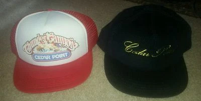 Trucker Thunder Canyon Montaña Rusa Sombrero Gorra Snap Back Punta de Cedro Recuerdo DOS Foto 1 de 4