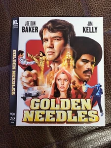 SLIPCOVER ONLY / NO MOVIE / NO CASE Golden Needles (Blu-ray) Kino Lorber - Imagen 1 de 2