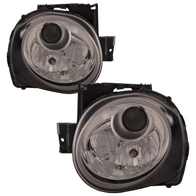 Juego de faros halógenos conductor pasajero para Nissan Juke 2015-2017 Foto 1 de 4