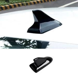 Fit For Honda Civic 2016-2020 ABS Black Shark Fin Antenna Aerial Cover Trim 1PCS - Picture 1 of 10
