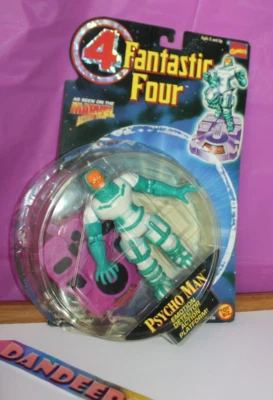 Marvel Fantastic Four Psycho Man Emotion Detector Action Platform Toy 1996 - Image 1 of 4
