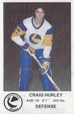 1981-82 Saskatoon Blades #17 Craig Hurley