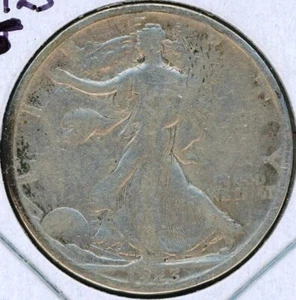 1923-S WALKING LIBERTY HALF BETTER DATE #8674 - Picture 1 of 4