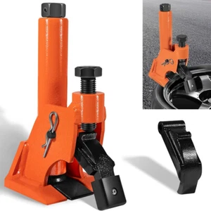 Manual Tire Bead Breaker Adjustable for Hammer Tire Changer Tool with Rubber Pad - Picture 1 of 11