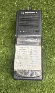 Motorola HT1000  DN Rev narrow band 16 ch VHF  radio. Untested! - Picture 1 of 8