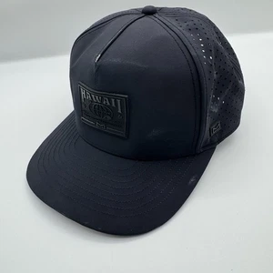 Gorra clásica Melin Hydro Odysea Hawaii negra camuflada SnapBack - Imagen 1 de 12