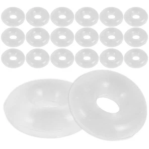  80 PCS Small Silicone Stopper Charm Beads Slider Clasps for Jewelry Making - Picture 1 of 12