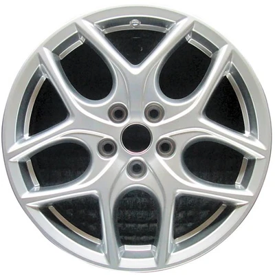 Llanta Ford Focus 17 2015-2018 FM5Z1007E FM5Z1007C plateada de fábrica OE 10011 Foto 1 de 4