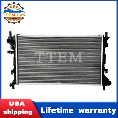 CU2296 Radiator Fit 2000-2007 2001 2002 2003 2004 2005 Ford Focus 2.0L 2.3L L4 Foto 1 de 4