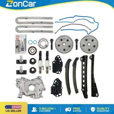 Timing Chain Kit Fits 2005-2010 Ford F-250 Super Duty 5.4L w/ Cover Gasket Set - Image 1 of 4