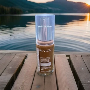 Revlon Illuminance Skin-Caring Liquid Foundation, 501 Toasted Caramel 5% Squalan - Picture 1 of 3