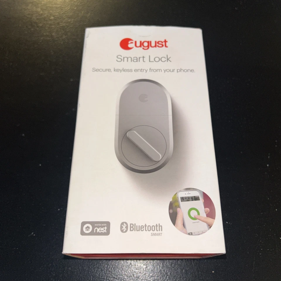 August Smart Lock entrada sin llave - plateado (AUG-SL04-M01-S04) Foto 1 de 4