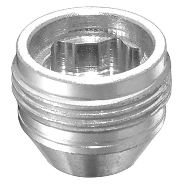 For GMC Sierra 2500 HD 01-14 Zinc Silver Cone Seat Under Hub Cap Wheel Lock Set Foto 1 de 2