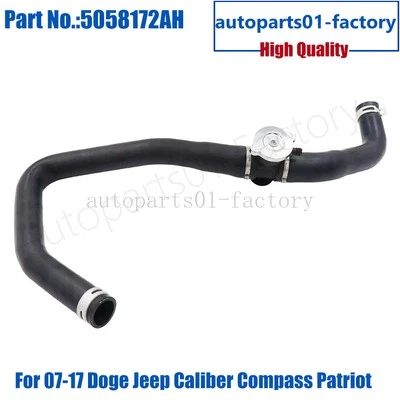 Manguera de refrigerante de radiador 5058172AH ajuste superior para Dodge calibre Jeep Patriot Foto 1 de 4