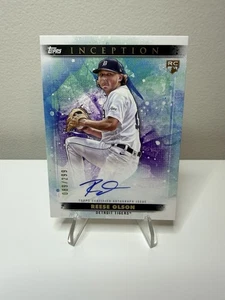 2024 Topps Inception REESE OLSON Rookie and Emerging Star Auto /299 Tigers - Bild 1 von 2