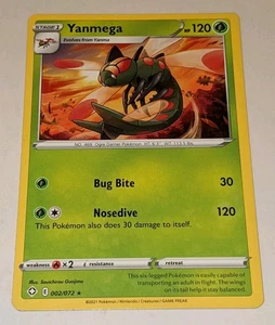 Yanmega 002/072 - Rare - Pokemon Shining Fates - LP - Bild 1 von 2