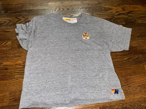 AVIATOR NATIONWOMEN'S TIGER PRINT BOYFRIEND TEE Large - Picture 1 of 4