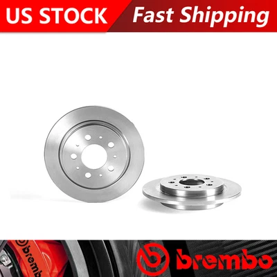 Подходит для задних тормозных дисков 1988-1990 Volvo 740 1991 Volvo 780 - Brembo Premium оригинальные - Изображение 1 из 4