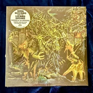 King Gizzard Lizard Wizard, Murder Of The Universe, Vomit Splatter Clr Vinyl Neu - Bild 1 von 2