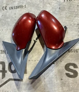 2003 - 2004 MUSTANG COBRA FOLDING MIRRORS RED Fire OEM Terminator Cobra - Picture 1 of 12