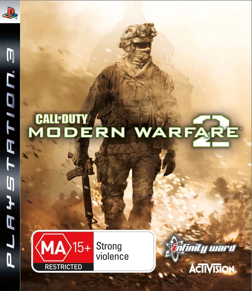 Call of Duty 6 Modern Warfare 2 Game Platinum PS 3
