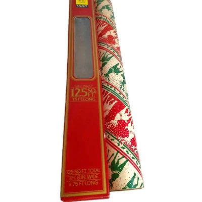 Vintage Genovese Family Pack Christmas Holiday Wrapping Paper - Image 1 of 4