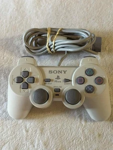 Sony PlayStation PS1 PS One Remote Controller White Gray SCPH-110 - Picture 1 of 6