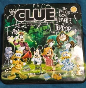 2007 Disney Theme Parks - Clue Twilight Zone Tower Of Terror Board Game Complete - Picture 1 of 11