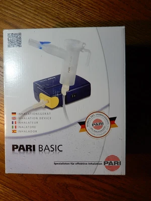 Inhalationsgerät Pari Basic, OVP,  unbenutzt, wird daher als gebraucht angeboten - Bild 1 von 4