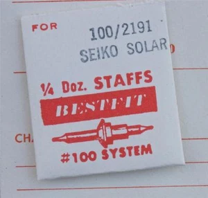 Vintage Seiko Solar watch balance staff 2191 Bestfit 100/2191 NOS Seiko part - Picture 1 of 1