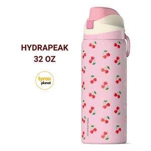 Hydrapeak Oasis cerezas acero inoxidable botella de agua con tapa 32 OZ - NUEVO con etiqueta - Imagen 1 de 6