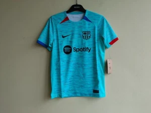 Nike Kids FC Barcelona 3rd Stadium DX9849-487 Kids Jersey T-shirt, M (137-147см) - Picture 1 of 13