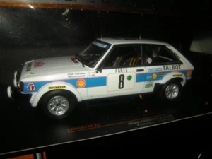 1:24 Ixo Talbot Sunbeam Lotus #8 Rallye Montecarlo 1981 en embalaje original - Imagen 1 de 1