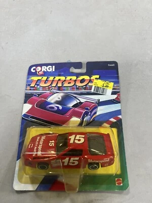 Corgi Turbos 1994 Motorspeed Quality Parts Race Car 15 MOC Cut Bubble C19 - Image 1 of 3
