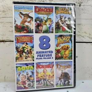 8 Animated Feature Films Volume 2 DVD 2014 Puss 'N Boots Wide Screen Edition New - Bild 1 von 8