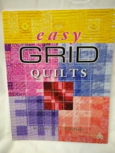 AQS Publishing | SC Book | Easy Grid Quilts by Karen G. Fisher - Picture 1 of 7