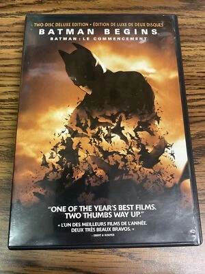 Batman Begins (DVD, 2005, 2-Disc Set, Deluxe Edition) - Image 1 of 2
