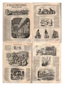 L'ILLUSTRATION N° 87 10/1844 ASILE BICETRE CIRQUE OLYMPIQUE LUXEMBOURG - Picture 1 of 1