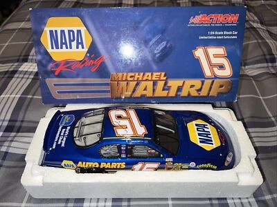 2004 Michael Waltrip #15 NAPA 1:24 Monte Carlo Clear Window Bank - Image 1 of 2