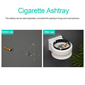 Round Shape Wall Mounted Fashionable Cigarette Ashtray For Bathroom Toilet