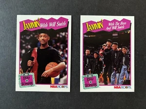 Tarjetas de novato Will Smith Fresh Prince 1991-92 NBA Hoops RC #325 #326 - #W031225G - Imagen 1 de 2