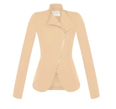 Women's Rinascimento Italian Couture Beige Giacca Jacket, Small - Image 1 of 4