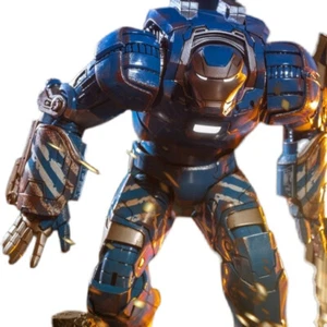 Modellino in metallo Comicave CS Iron Man MK38 Igor modello leggero 1/12 in scatola 20 cm - Foto 1 di 15
