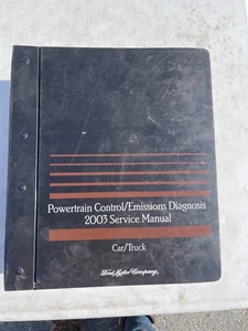 2003 Ford Powertrain Control Emissions Diagnosis Service Manual With Diesel - Foto 1 di 1