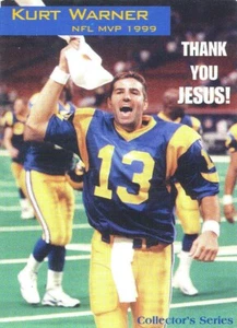 RARA-STRANA SERIE DA COLLEZIONE Kurt Warner RAMS UNI Northern Iowa HOF - Foto 1 di 1