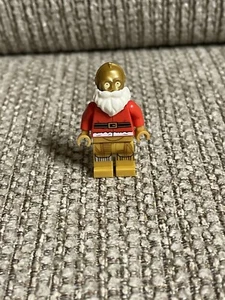 LEGO Star Wars Santa C-3PO Minifigure, Christmas, Holiday sw0680 - Picture 1 of 2