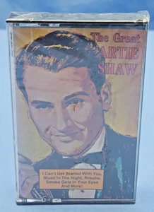 Artie Shaw The Great Artie Shaw NEW & SEALED cassette RCA - Picture 1 of 3